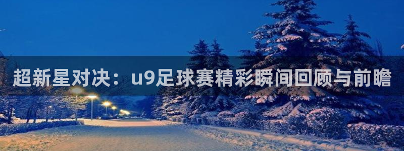 超新星对决：u9足球赛精彩瞬间回顾与前瞻